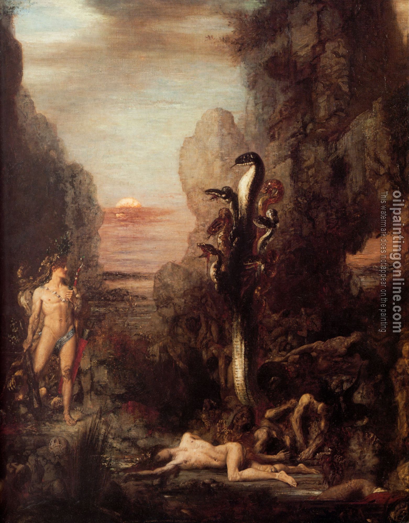 Moreau, Gustave - Hercules and the Hydra